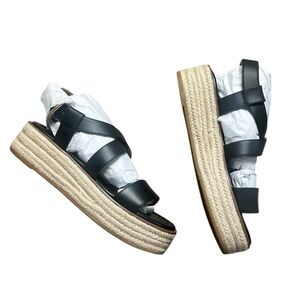 Michael Kors Black Platform Sandals